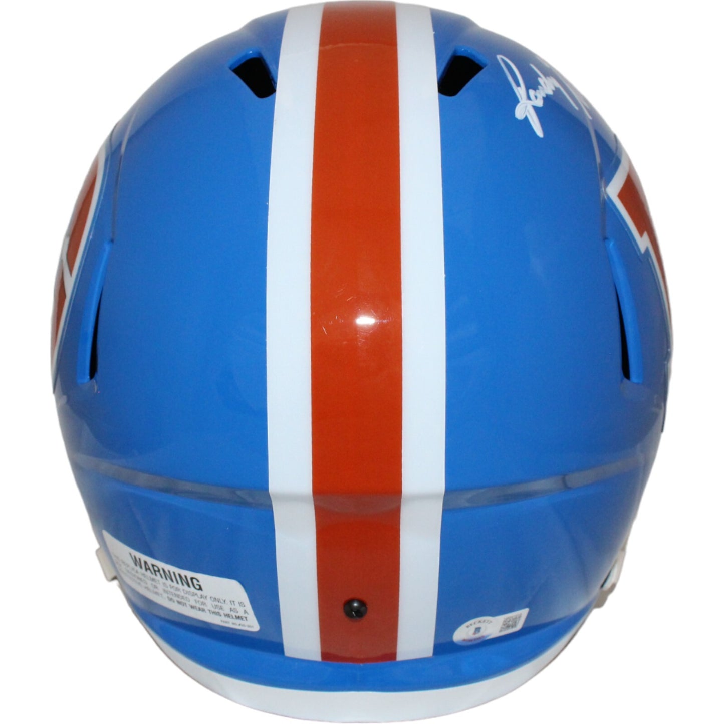 Randy Gradishar Signed Denver Broncos Full Size Replica Helmet