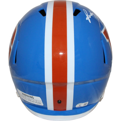 Randy Gradishar Signed Denver Broncos Full Size Replica Helmet