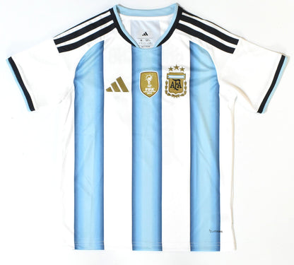 Alejandro Garnacho Autographed Argentina Home Jersey