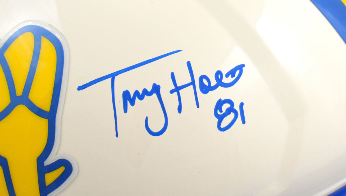 Torry Holt Signed Los Angeles Rams Retro Speed Authentic Helmet
