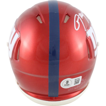 Lawrence Taylor Signed New York Giants Flash Mini Helmet