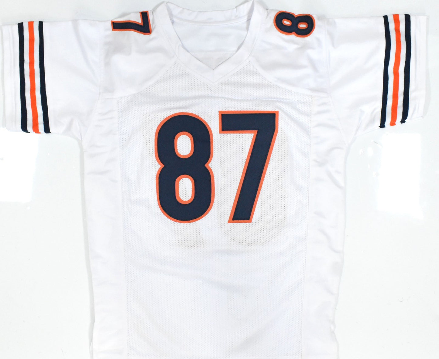 Luther Burden Signed Chicago Bears Custom White Jersey