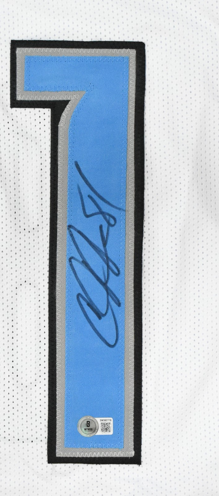 Calvin Johnson Autographed Detroit Lions White Custom Jersey