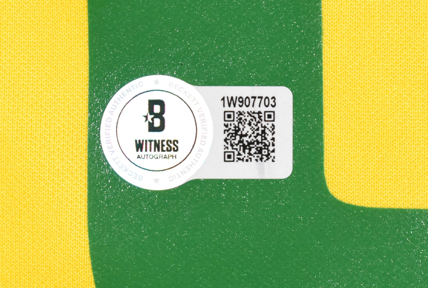 Roberto Carlos Autographed Brazil Home Jersey