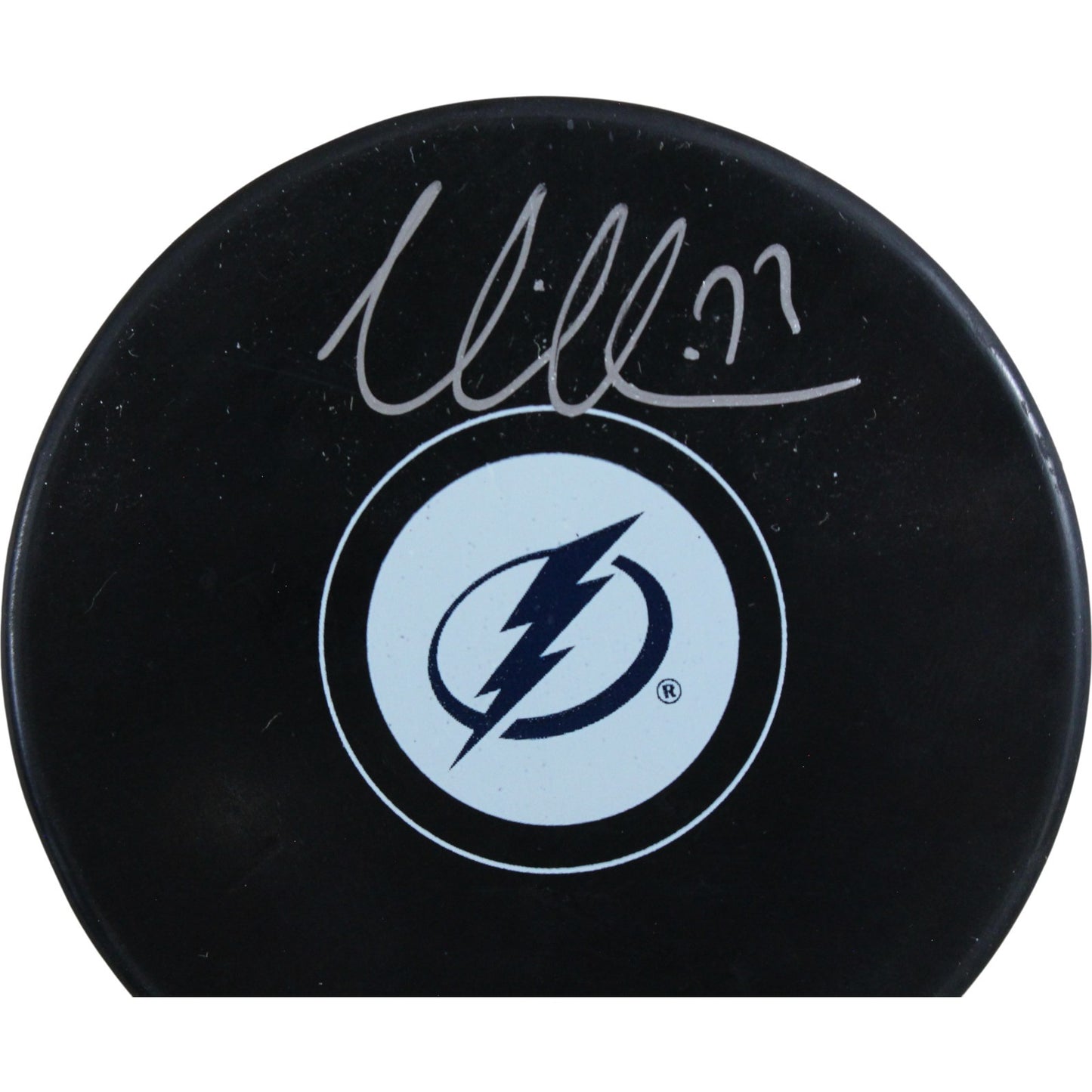 Victor Hedman Autographed Tampa Bay Lightning Logo Hockey Puck