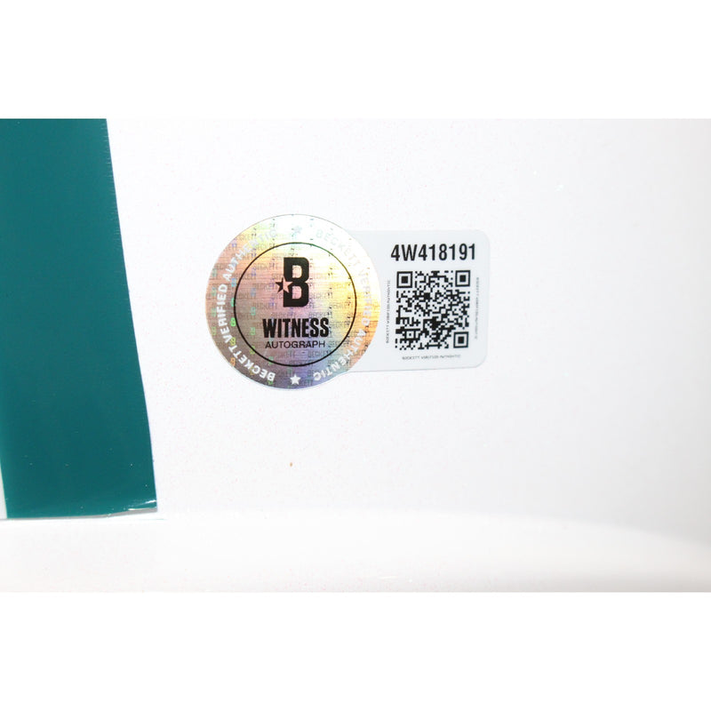 Devon Achane Miami Dolphins Autographed Full Size Tribute Helmet