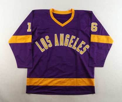 Marcel Dionne Signed Los Angeles Kings Custom Jersey (4 Inscriptions)
