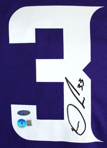 Dalvin Cook Signed Minnesota Vikings Purple Nike Game Jersey