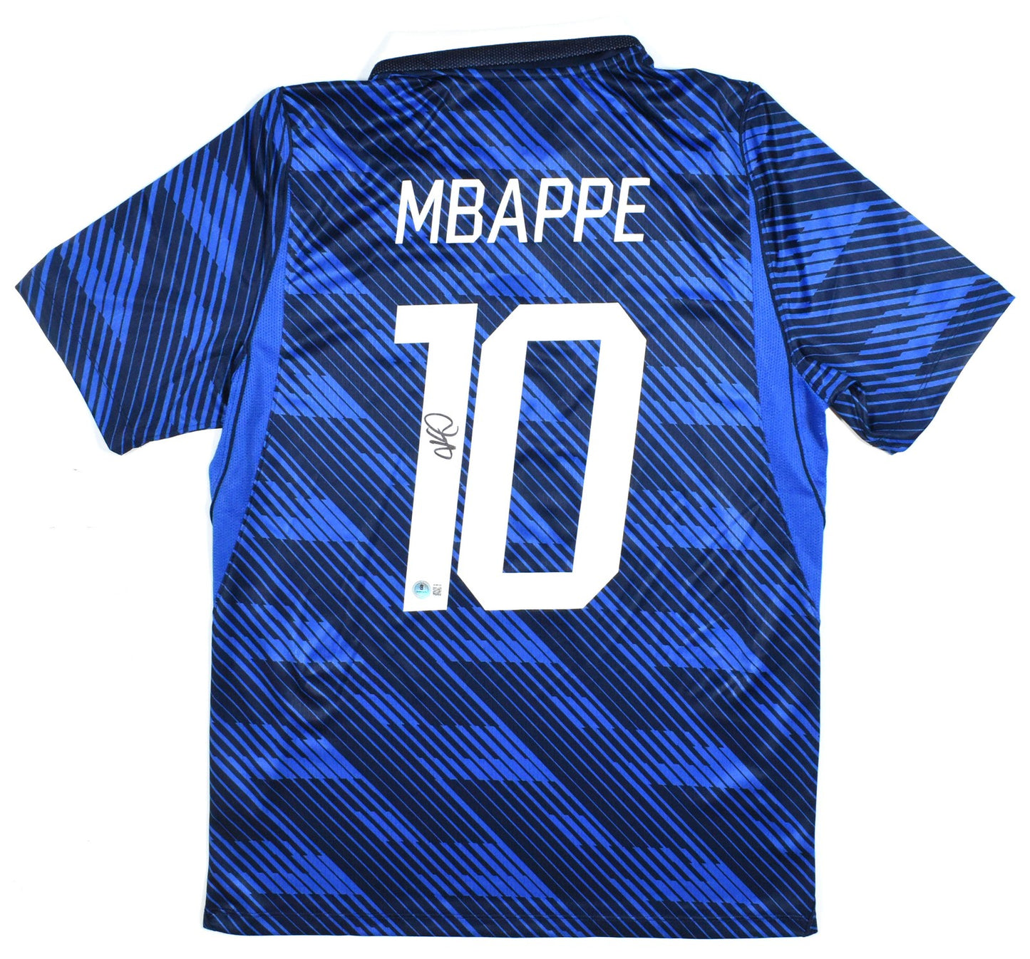 Kylian Mbappe Signed France Home Jersey