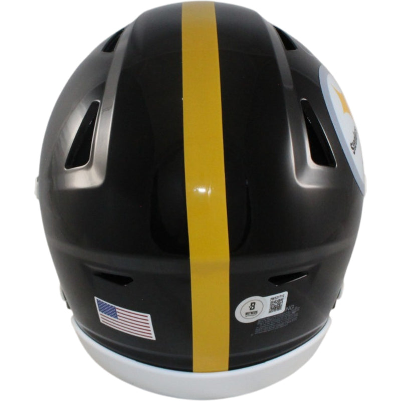 Jerome Bettis Autographed Pittsburgh Steelers Mid-Size Midi Helmet