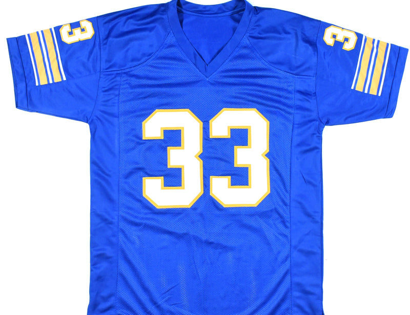 Tony Dorsett Autographed Blue University of Pittsburgh Custom Jersey