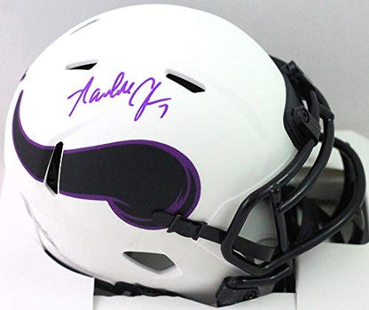 Randall Cunningham Signed Minnesota Vikings Lunar Speed Mini Helmet