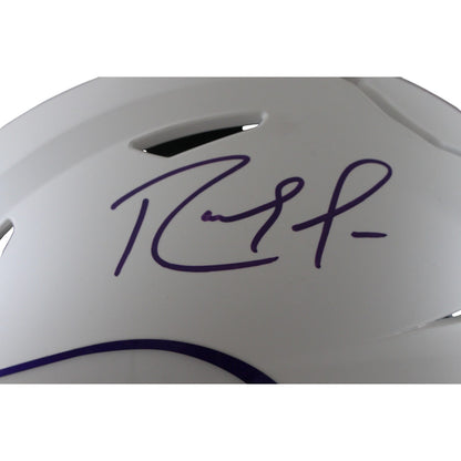Randy Moss Signed Minnesota Vikings Full Size SpeedFlex 2024 Alternate Helmet