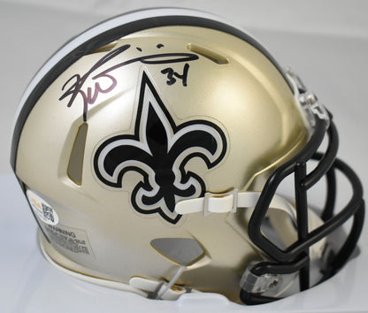 Ricky Williams Signed New Orleans Saints Speed Mini Helmet