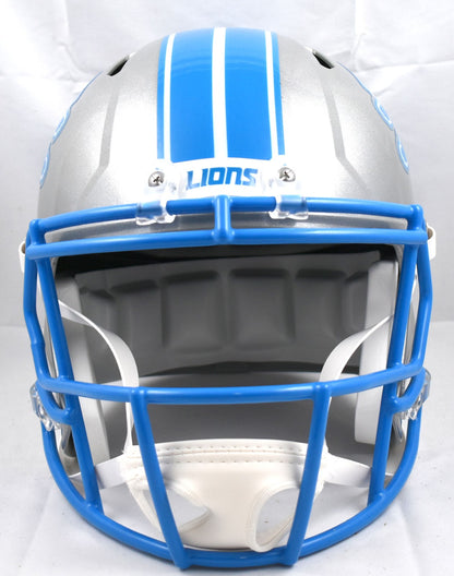 Sam LaPorta Signed Detroit Lions Full Size Speed Replica Helmet
