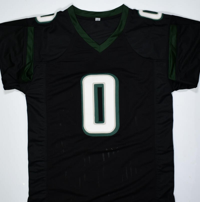 D'Andre Swift Autographed Black Custom Jersey
