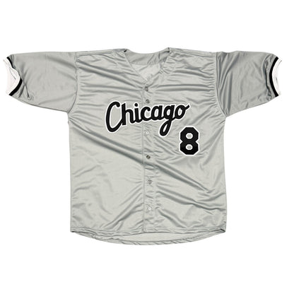 Carl Everett Signed Chicago White Sox Custom Grey Jersey JSA Witness