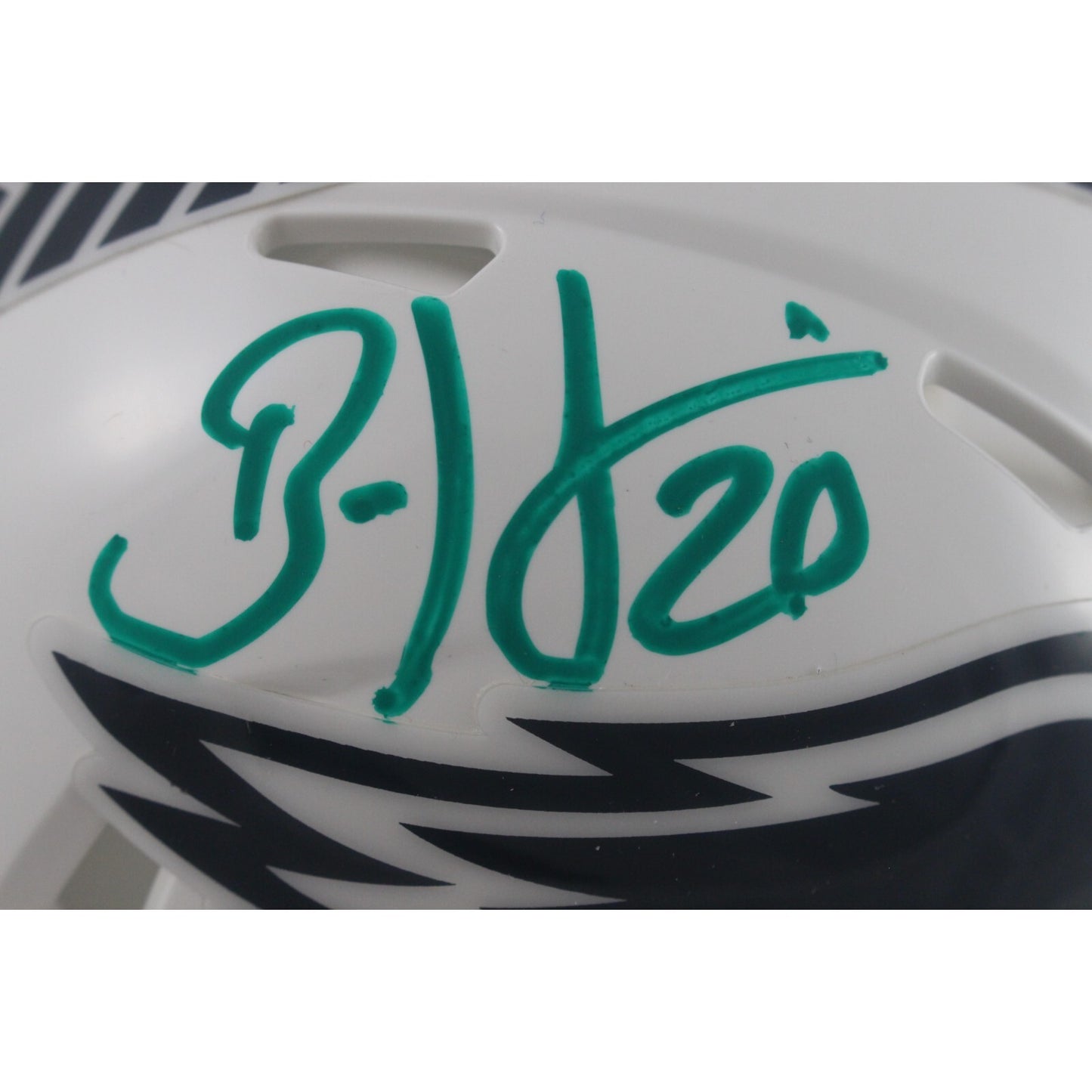 Brian Dawkins Signed Philadelphia Eagles 2024 Salute to Service Mini Helmet