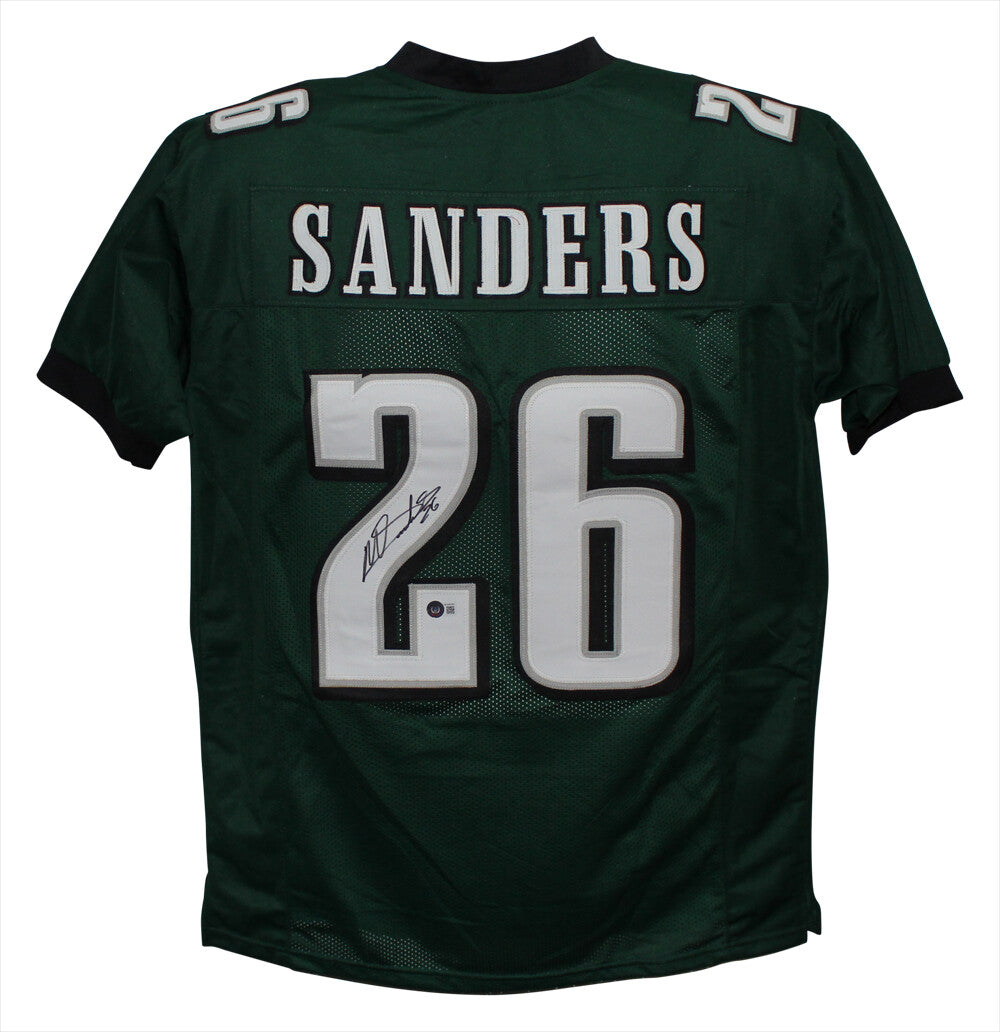 Miles Sanders Signed Philadelphia Eagles Pro Style Football Jersey Beckett