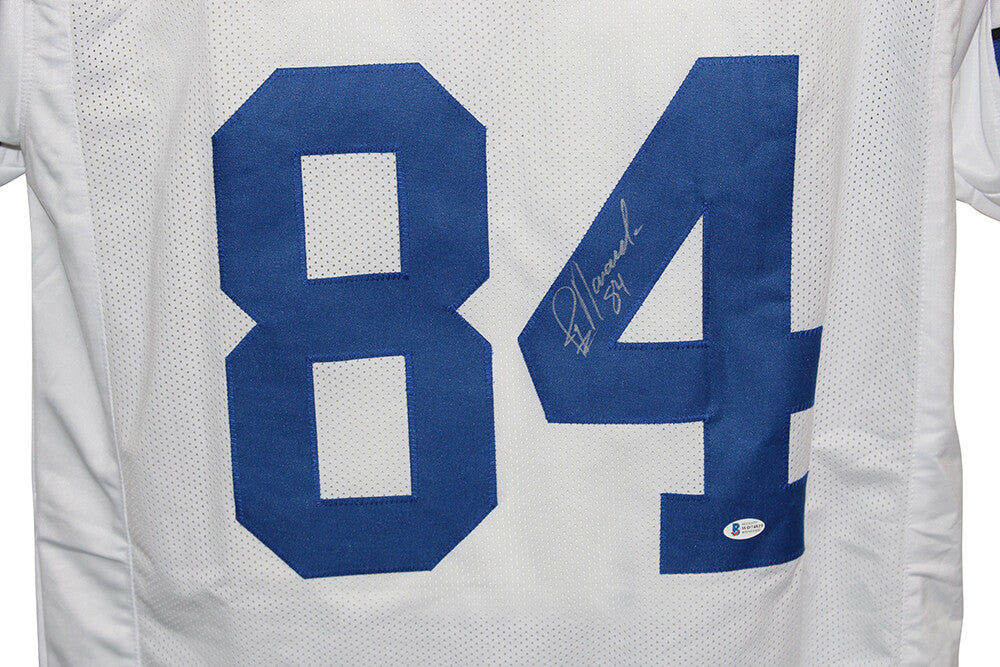 Jay Novacek Signed Dallas Cowboys Custom White Jersey (Beckett COA)