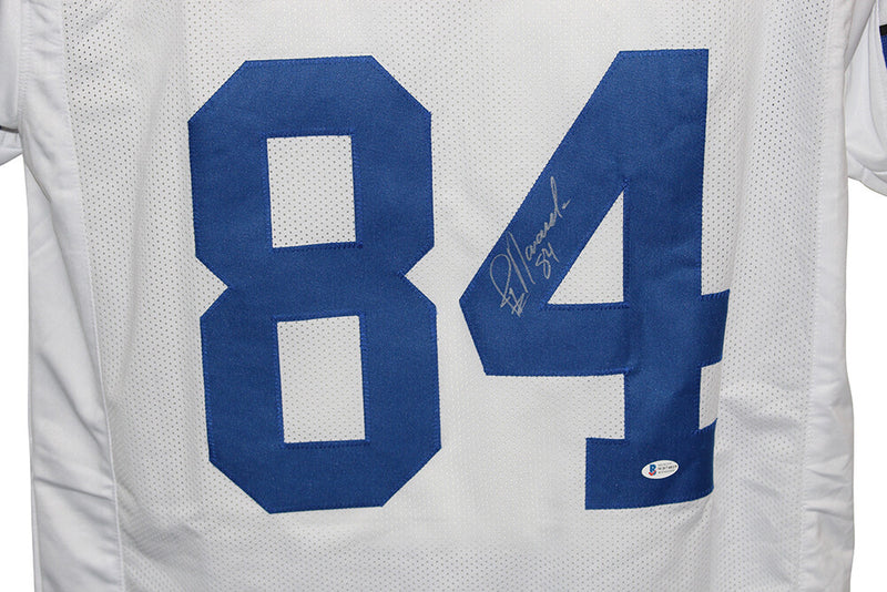 Jay Novacek Signed Dallas Cowboys Custom White Jersey (Beckett COA)