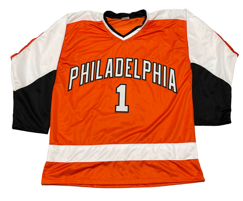 Bernie Parent Philadelphia Flyers Signed Custom Jersey HOF 84