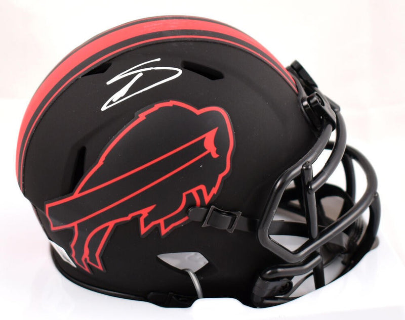 Stefon Diggs Signed Buffalo Bills Eclipse Speed Mini Helmet