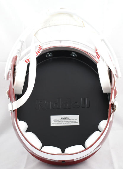 Barry Switzer Autographed Oklahoma Sooners Full Size Speed Helmet