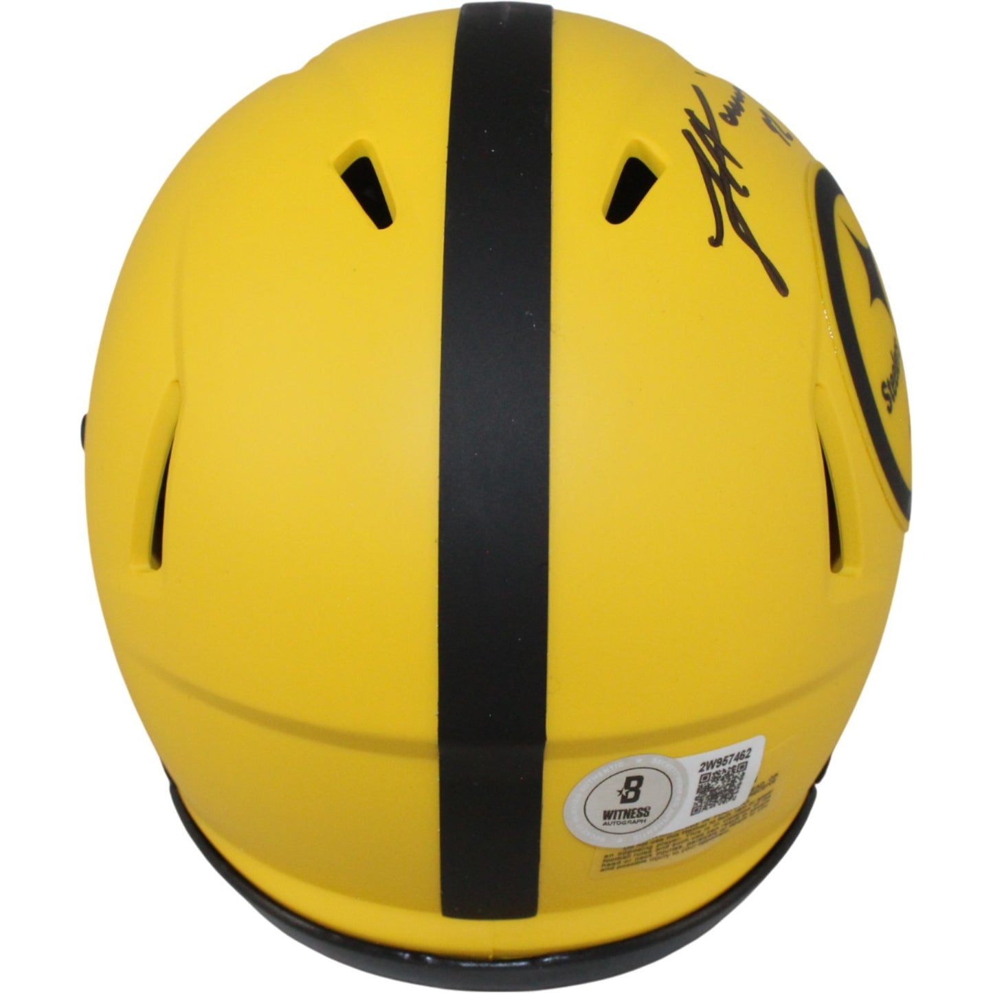 James Harrison Pittsburgh Steelers Autographed Rave Mini Helmet