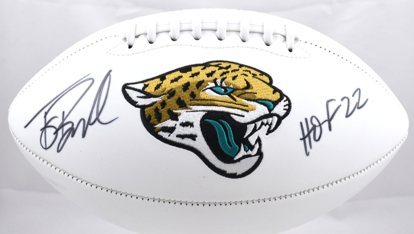 Tony Boselli Autographed Jacksonville Jaguars Logo Football - HOF Inscribed