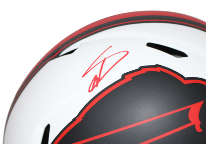 Stefon Diggs Buffalo Bills Autographed Authentic Lunar Speed Helmet