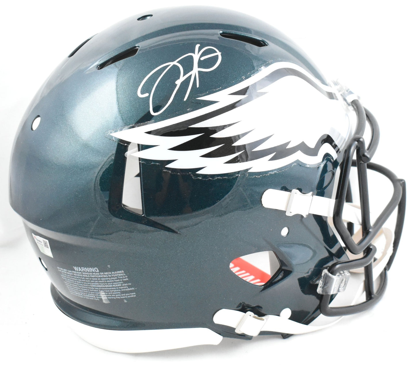 Jalen Hurts Autographed Philadelphia Eagles Full Size Speed Authentic Helmet