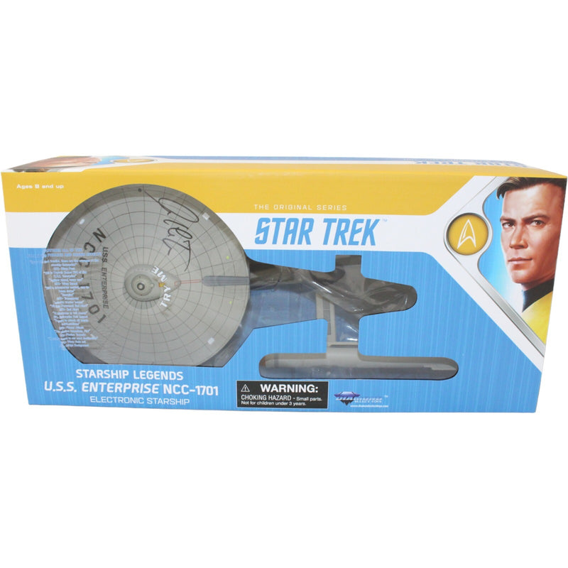 William Shatner Signed Star Trek Diamond Select Phaser (Beckett COA)