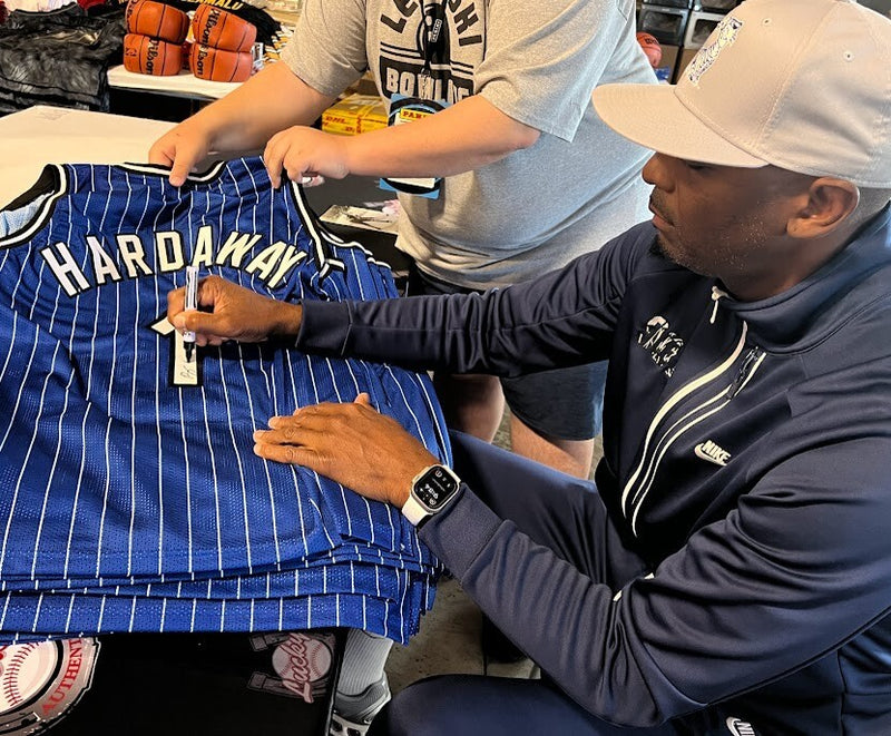 Anfernee Penny Hardaway Signed Orlando Magic Custom Basketball Jersey
