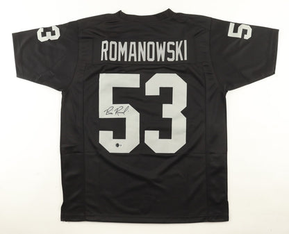 Bill Romanowski Autographed Las Vegas Raiders Black Jersey