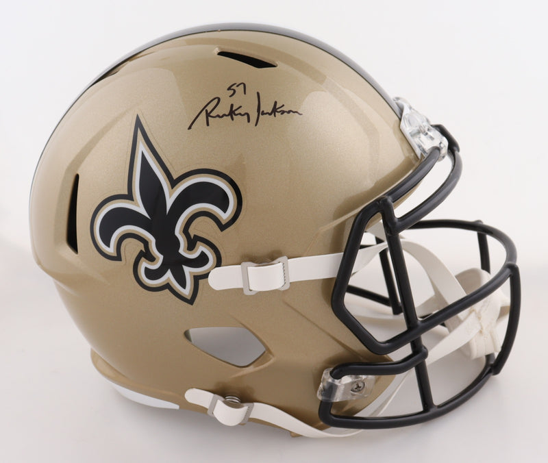 Rickey Jackson Signed New Orleans Saints Full Size Replica Helmet