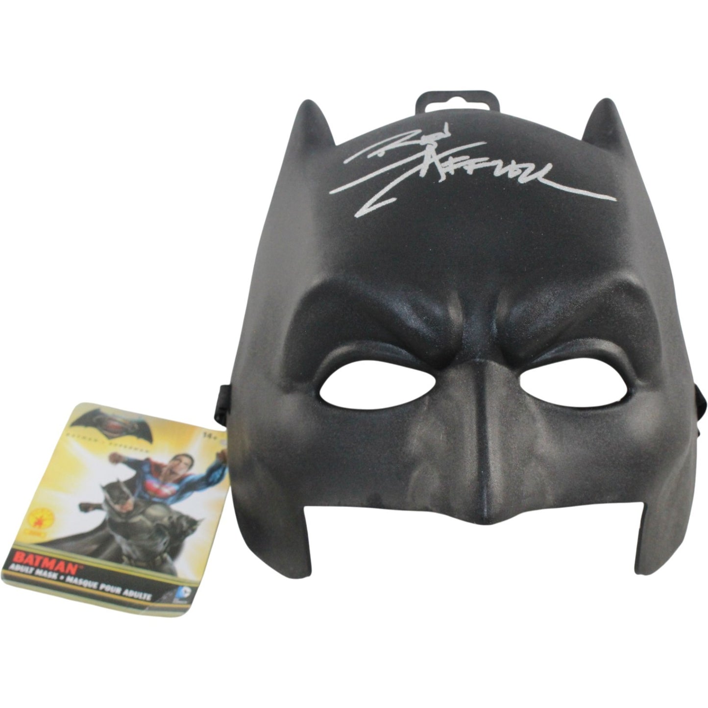 Ben Affleck Autographed Batman Mask Full Signature