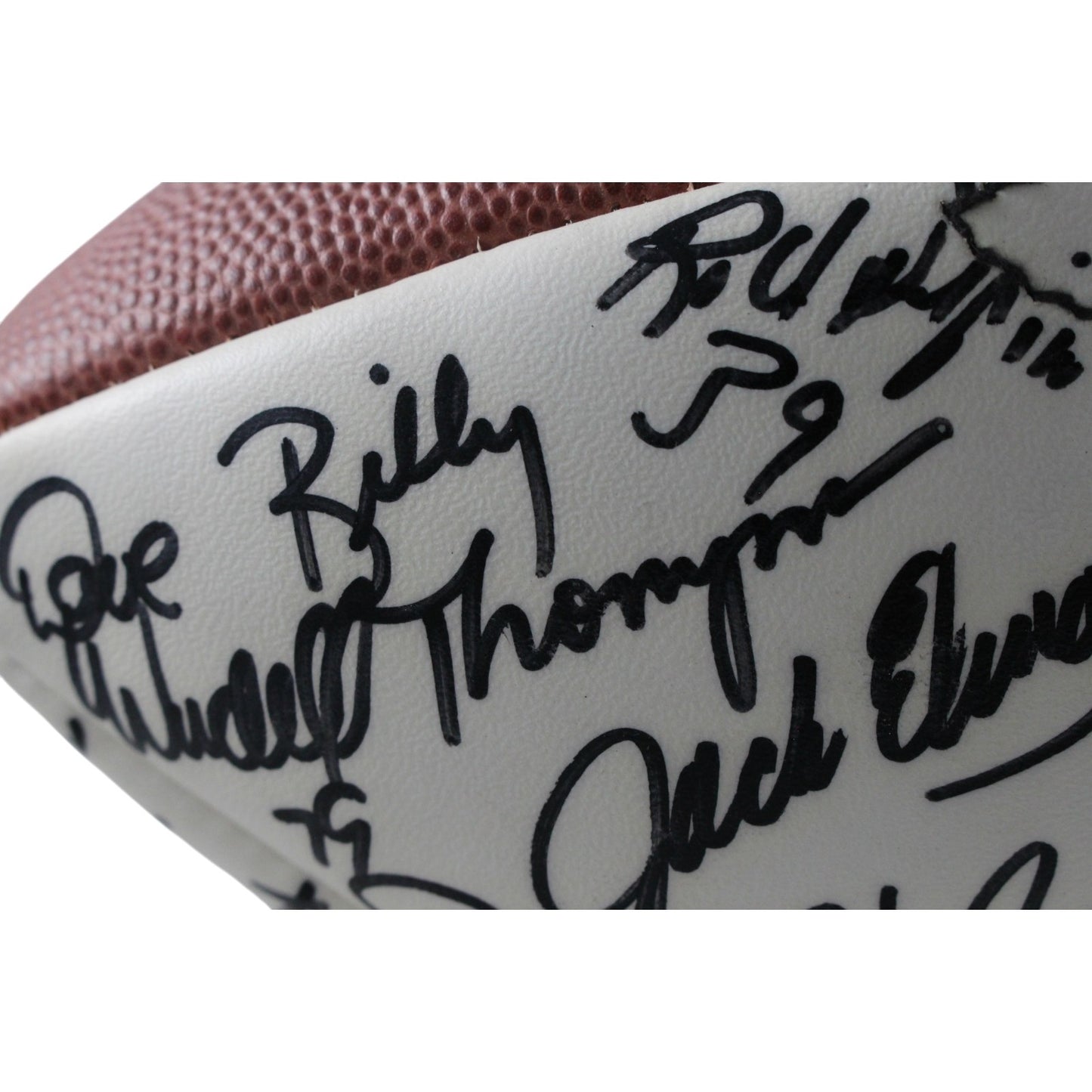 John Elway & 1993 Denver Broncos Team Signed Football (56 Sigs) - Beckett