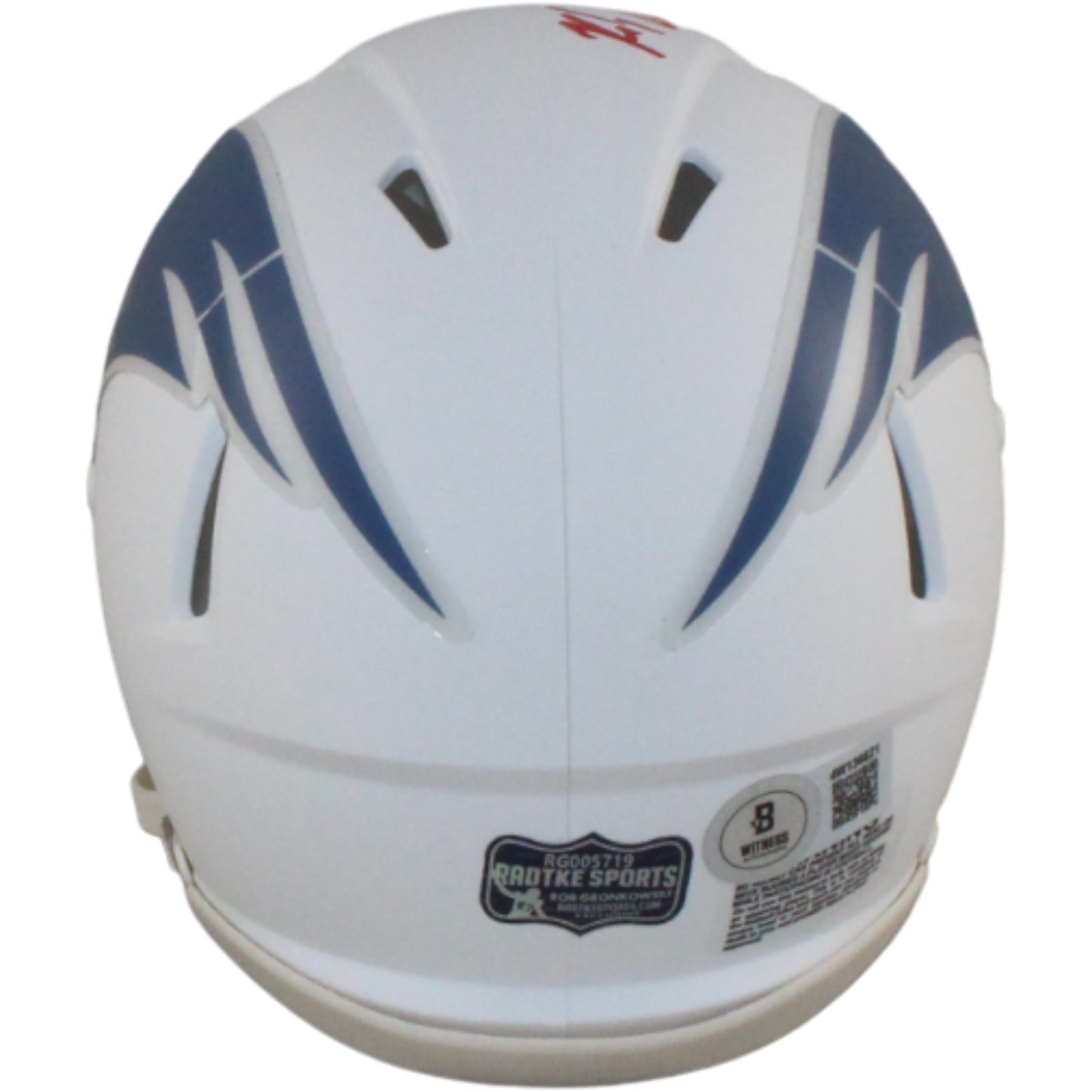 Rob Gronkowski Signed New England Patriots Rivalries Mini Helmet (Beckett)
