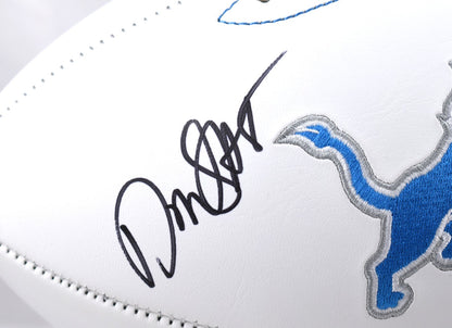 David Montgomery Autographed Detroit Lions Logo Football