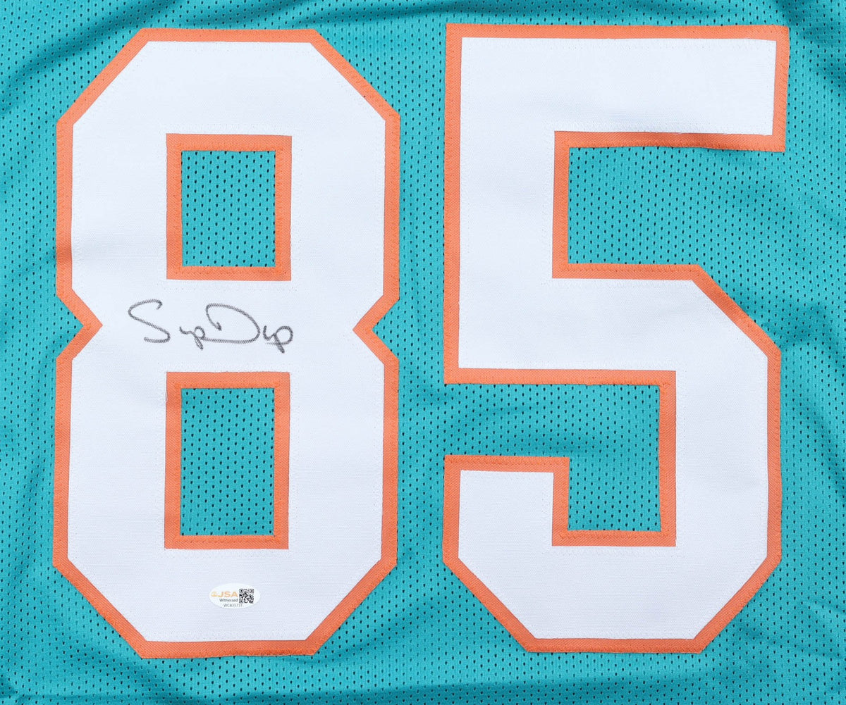 Mark Duper Autographed Miami Dolphins Custom Jersey