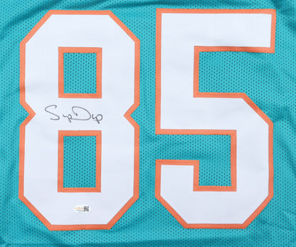 Mark Duper Autographed Miami Dolphins Custom Jersey