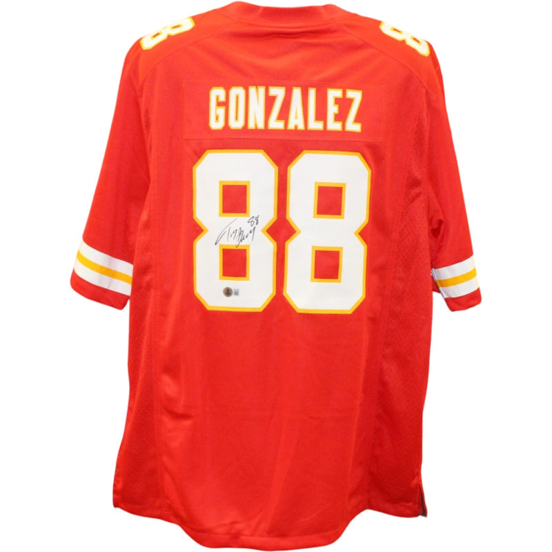 Tony Gonzalez Autographed Kansas City Chiefs Nike Red Jersey