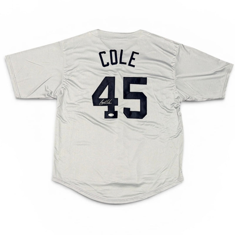 Gerrit Cole Autographed New York Yankees Custom Jersey
