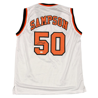 Ralph Sampson Signed Virginia Cavaliers Custom Jersey 3x CPOY JSA