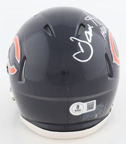 Dan Hampton Chicago Bears Autographed Speed Mini Helmet (HOF 2002)