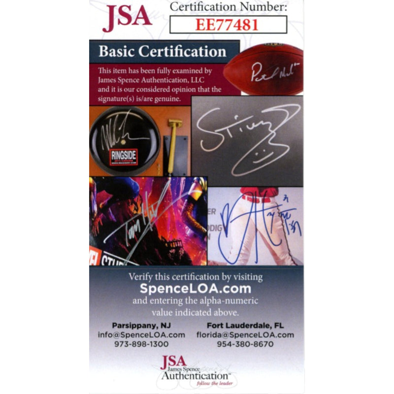 Lem Barney & Dick LeBeau Signed Detroit Lions 8x10 Photo HOF Inscriptions