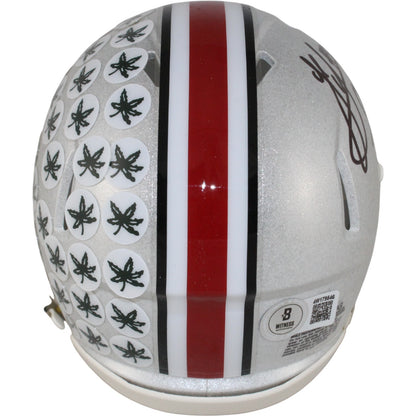 Jack Sawyer Signed Ohio State Buckeyes Mini Helmet (Ohio Against The World)