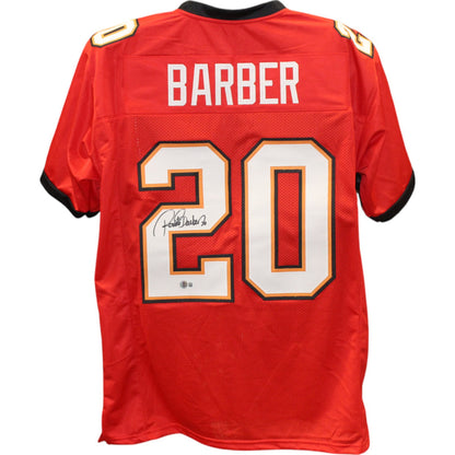 Ronde Barber Autographed Tampa Bay Buccaneers Style Custom Jersey