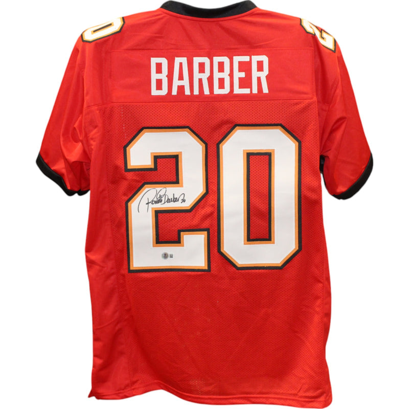 Ronde Barber Autographed Tampa Bay Buccaneers Style Custom Jersey